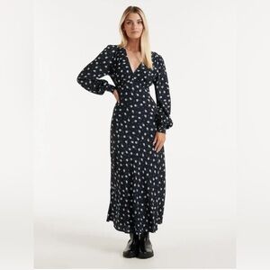 Ever New Farah Bias Midi Floral Dress
